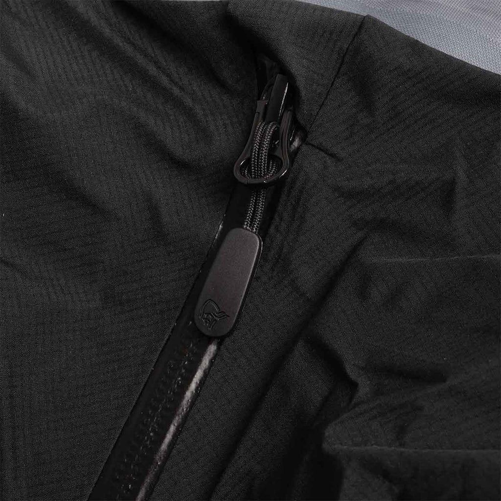 Norrona Falketind Gore-Tex Jacket, Caviar Black, Detail Shot 3