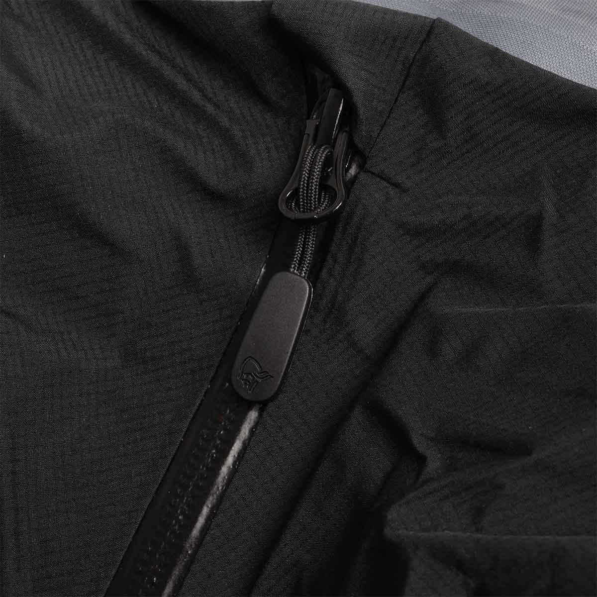 Norrona Falketind Gore-Tex Jacket, Caviar Black, Detail Shot 3