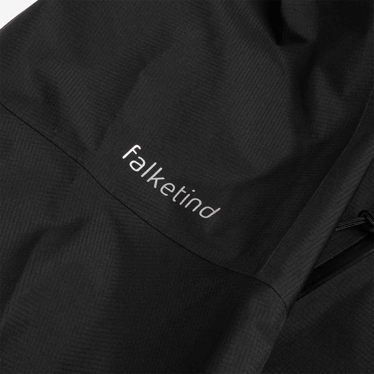 Norrona Falketind Gore-Tex Jacket, Caviar Black, Detail Shot 5