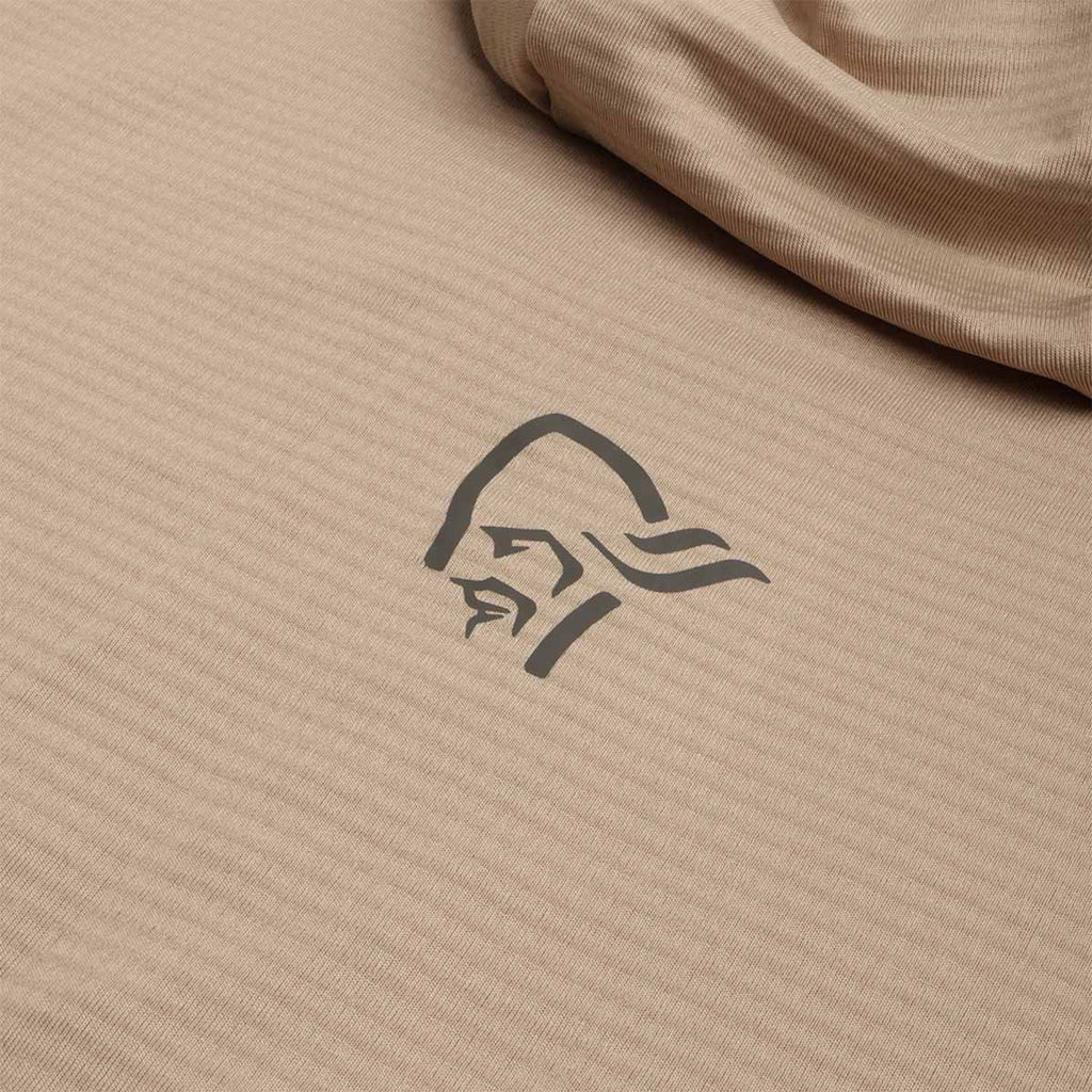 Norrona Falketind Warm1 Hoodie, Winter Twig Beluga, Detail Shot 4