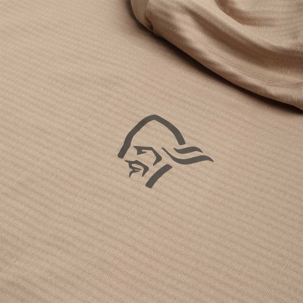 Norrona Falketind Warm1 Hoodie, Winter Twig Beluga, Detail Shot 4