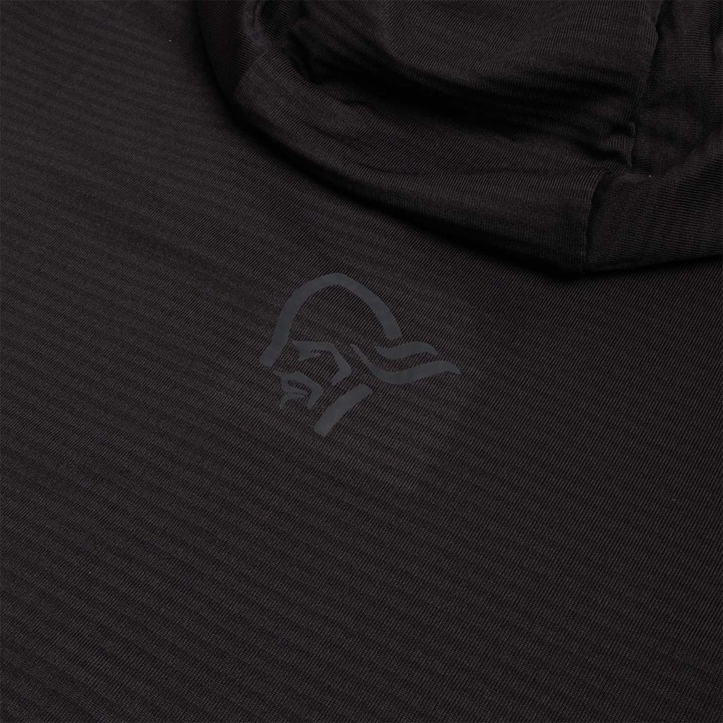 Norrona Falketind Warm1 Hoodie, Caviar Black, Detail Shot 4