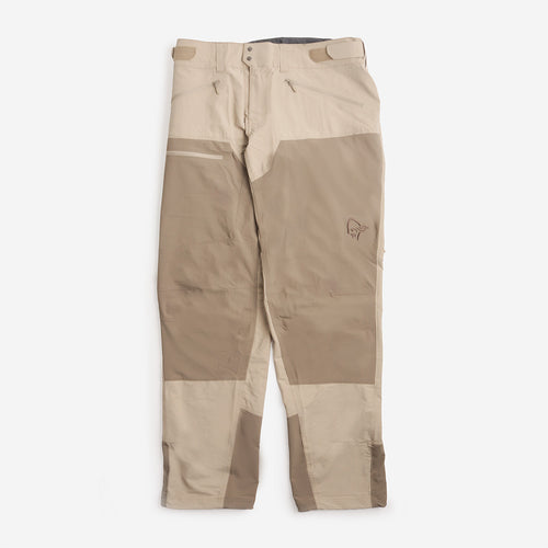 Norrona Femund Cotton Flex1 Light Pants in Winter Twig, front view