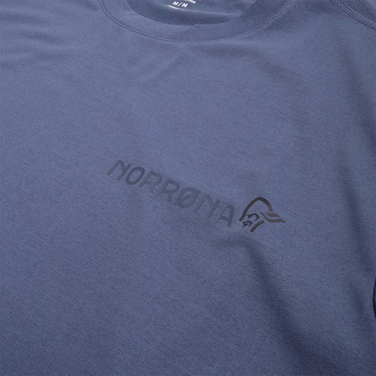 Norrona Tech Femund Long Sleeve T-Shirt, Vintage Indigo, Detail Shot 2
