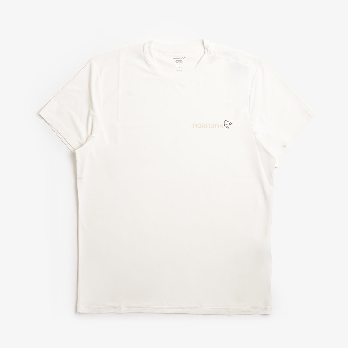 Norrona Tech Femund T-Shirt, Snow White, Detail Shot 1