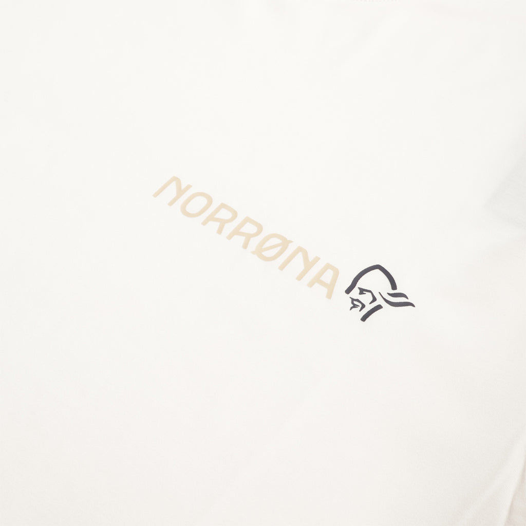 Norrona Tech Femund T-Shirt, Snow White, Detail Shot 2