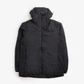 Norrona Femund Thermo60 Zip Hooded Jacket in Black, front view