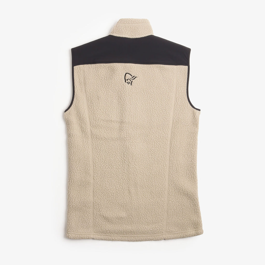 Norrona Trollveggen Warm3 Vest, Winter Twig, Detail Shot 4