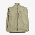 Norrona Trollveggen Warm3 Jacket in Deep Lichen Green, front view