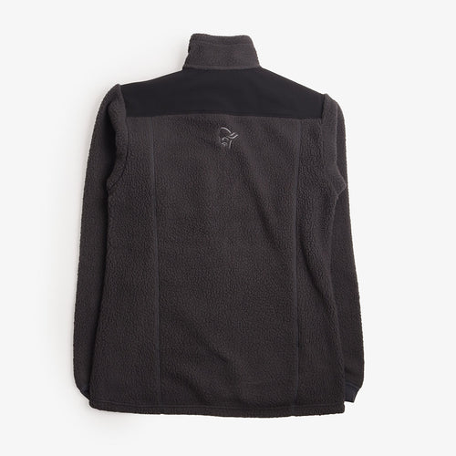 Norrona Trollveggen Warm3 Jacket in Phantom, back view
