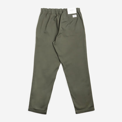 Norse Projects Ezra Light Stretch Pant, Spruce Green, Detail Shot 2