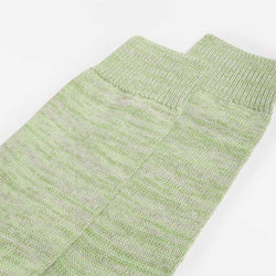 thumbnail Norse Project Bykle Heavy Cotton Twist Socks, Basil, Detail Shot 4