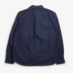 thumbnail Norse Projects Algot Cotton Ripstop Relaxed Shirt, Workwear Blue, Detail Shot 2