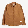 Norse Projects Algot Cotton Ripstop Relaxed Shirt, Duck, Detail Shot 1