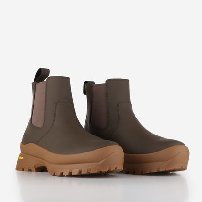 Norse Projects Chelsea Boot, Taupe, Detail Shot 2
