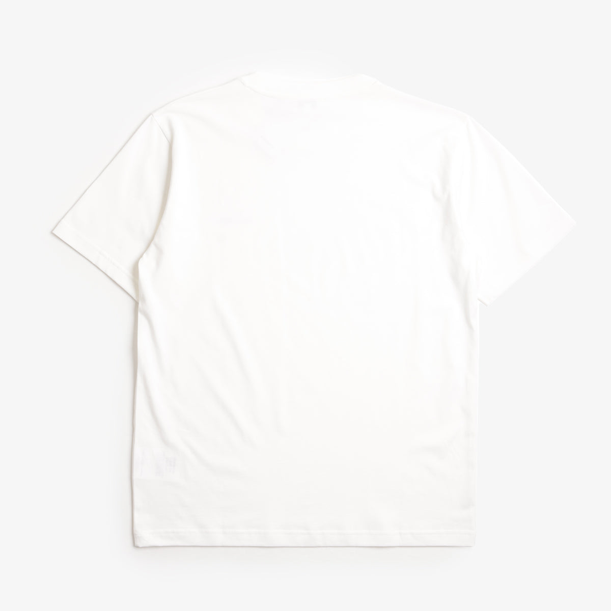 Norse Projects Dyrehaven Organic Logo Print T-Shirt, White, Detail Shot 3
