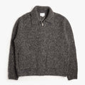 Norse Projects Erik Donegal Diamond Jacket, Charcoal Grey, Detail Shot 1