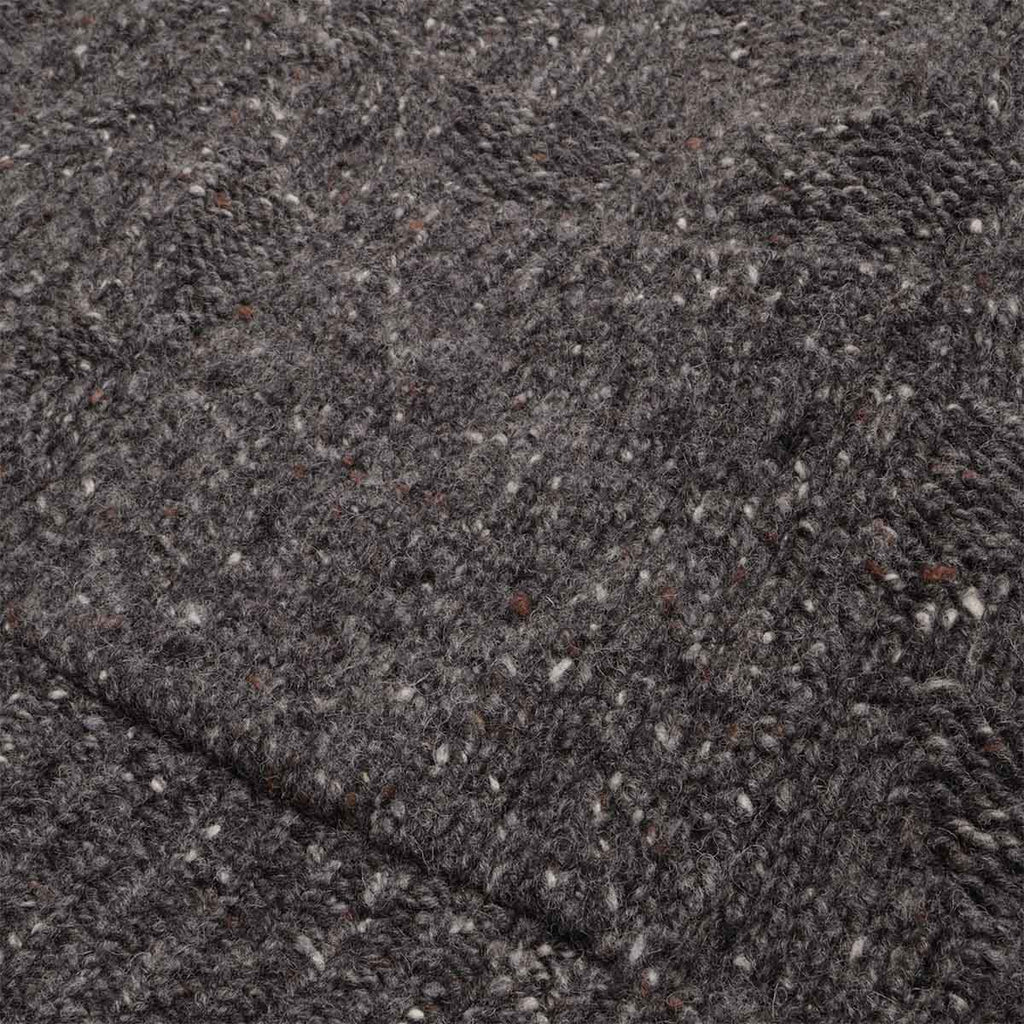 Norse Projects Erik Donegal Diamond Jacket, Charcoal Grey, Detail Shot 3