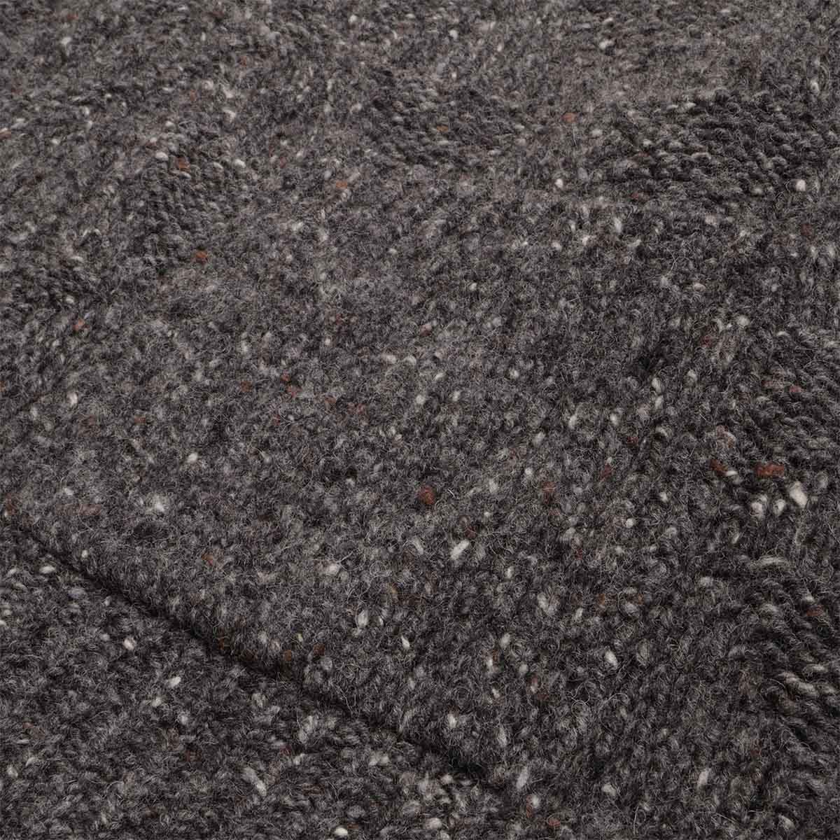 Norse Projects Erik Donegal Diamond Jacket, Charcoal Grey, Detail Shot 3