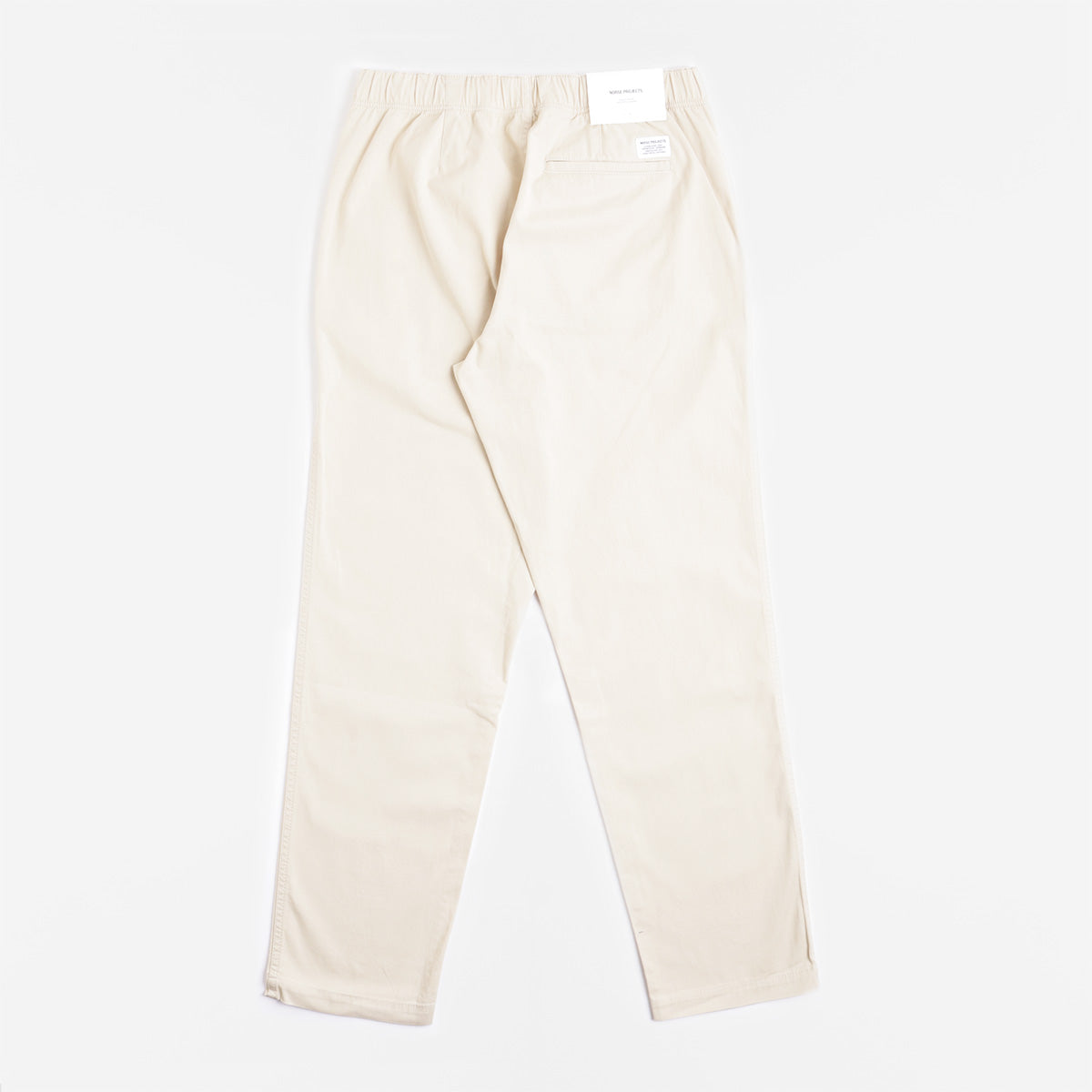 Norse Projects Ezra Light Stretch Twill Pant, Oatmeal, Detail Shot 4