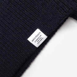 thumbnail Norse Projects Hagen Cotton Wool Jacket, Dark Navy, Detail Shot 4