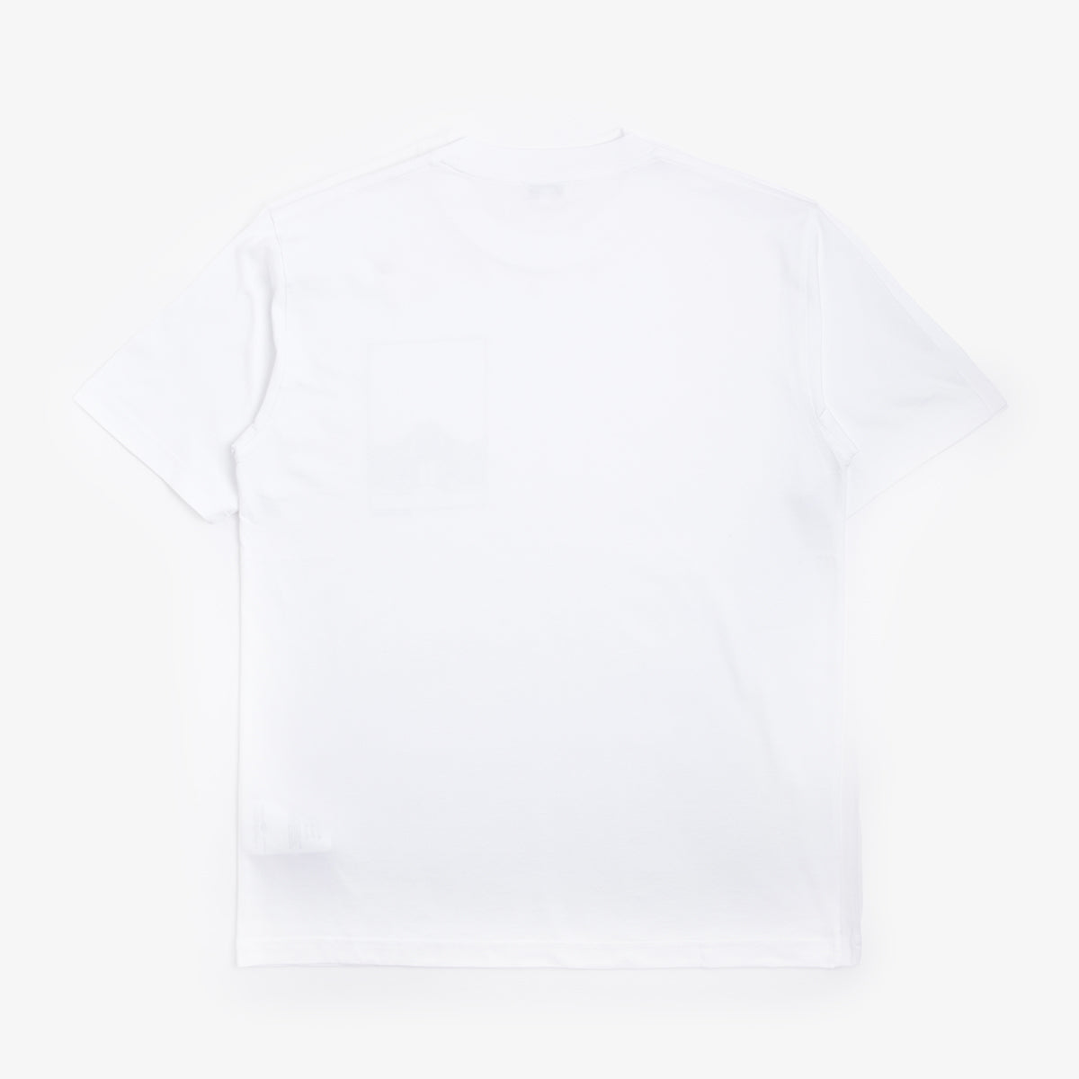 Norse Projects Johannes Kanonbadsvej Print T-Shirt, White, Detail Shot 2