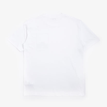 Norse Projects Johannes Kanonbadsvej Print T-Shirt, White, Detail Shot 2