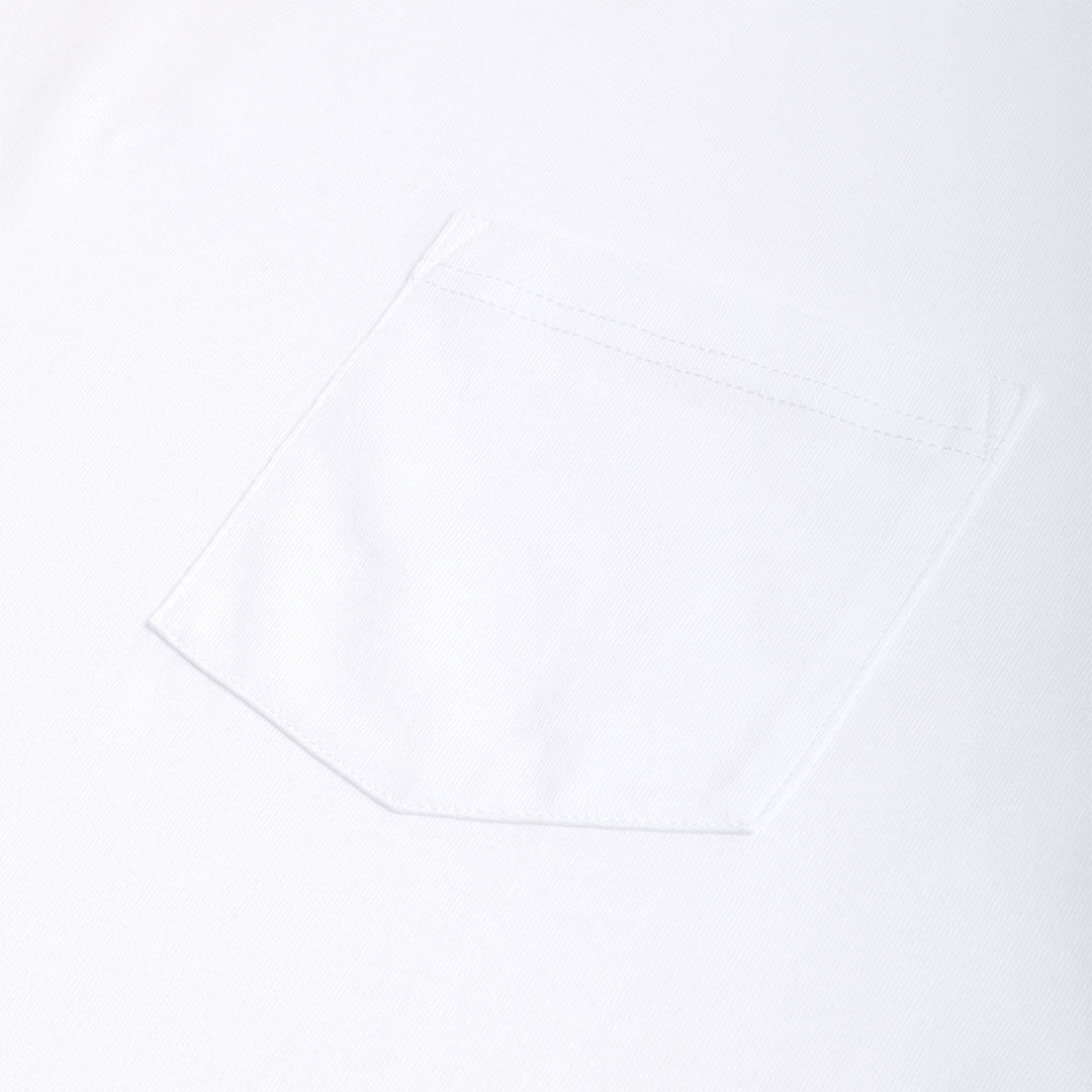 Norse Projects Johannes Organic Pocket T-Shirt, White, Detail Shot 3