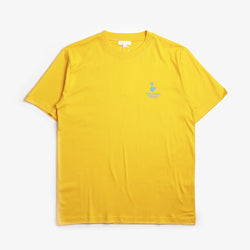 thumbnail Norse Projects Johannes Organic The Lakes Print T-Shirt, Warm Yellow, Detail Shot 1