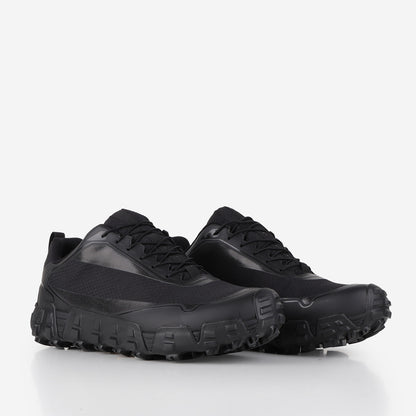 Norse Projects Lace Up Hyper Runner V08 Shoes, Black, Detail Shot 2