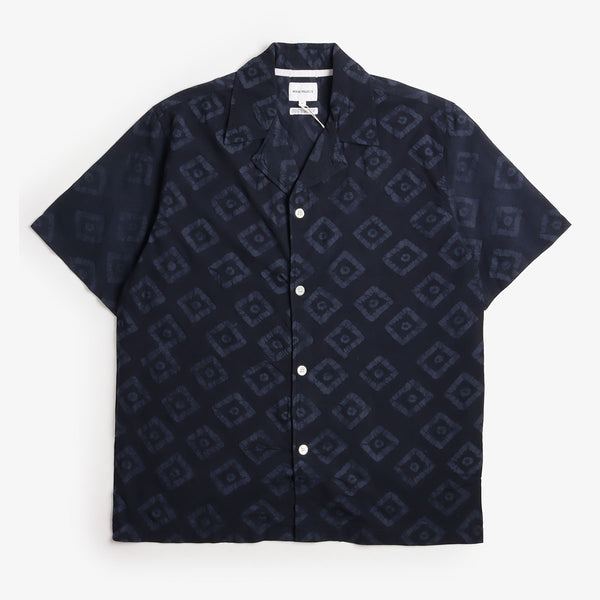 Norse Projects Mads Batik Shirt - Dark Navy – Urban Industry