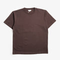 Norse Projects Norse Standard Heavy Loose T-Shirt, Seal Brown, Detail Shot 1