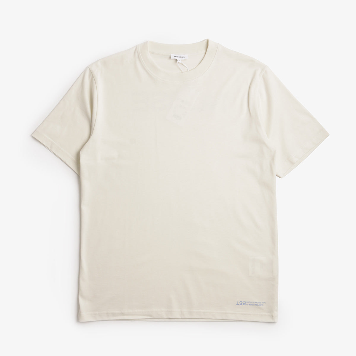 main Norse Projects Norse x BST Back Print T-Shirt, Kit White, Detail Shot 1