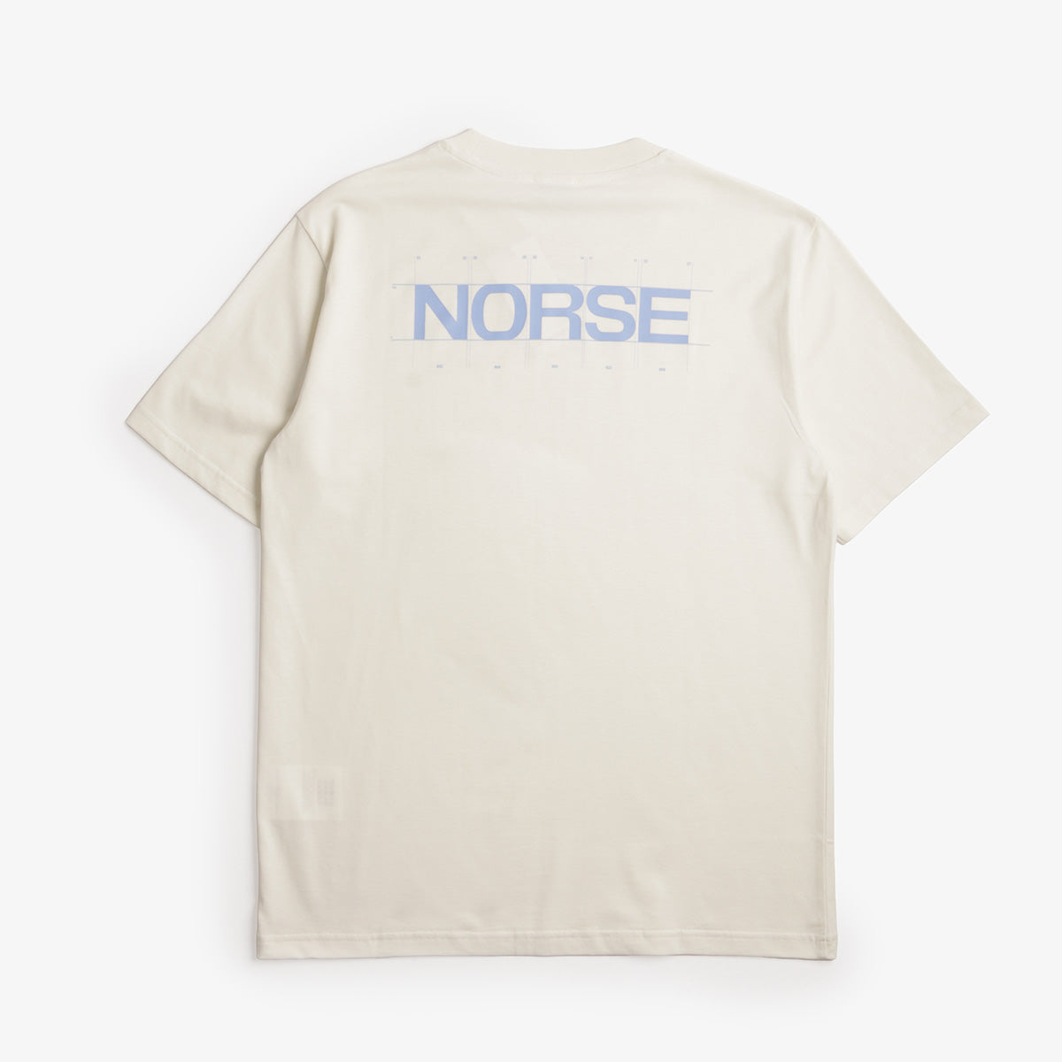 main Norse Projects Norse x BST Back Print T-Shirt, Kit White, Detail Shot 2