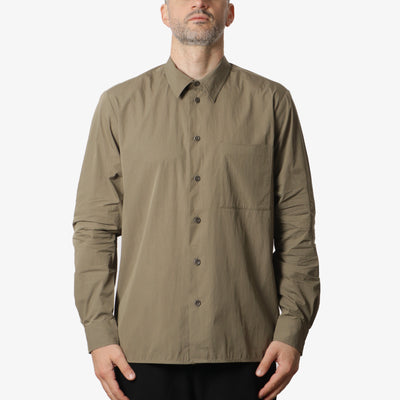 Chemise en popeline technique Silas de Norse Projects