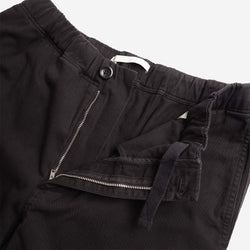thumbnail Norse Projects Trysil Regular Organic Stretch Twill Trousers, Black, Detail Shot 3