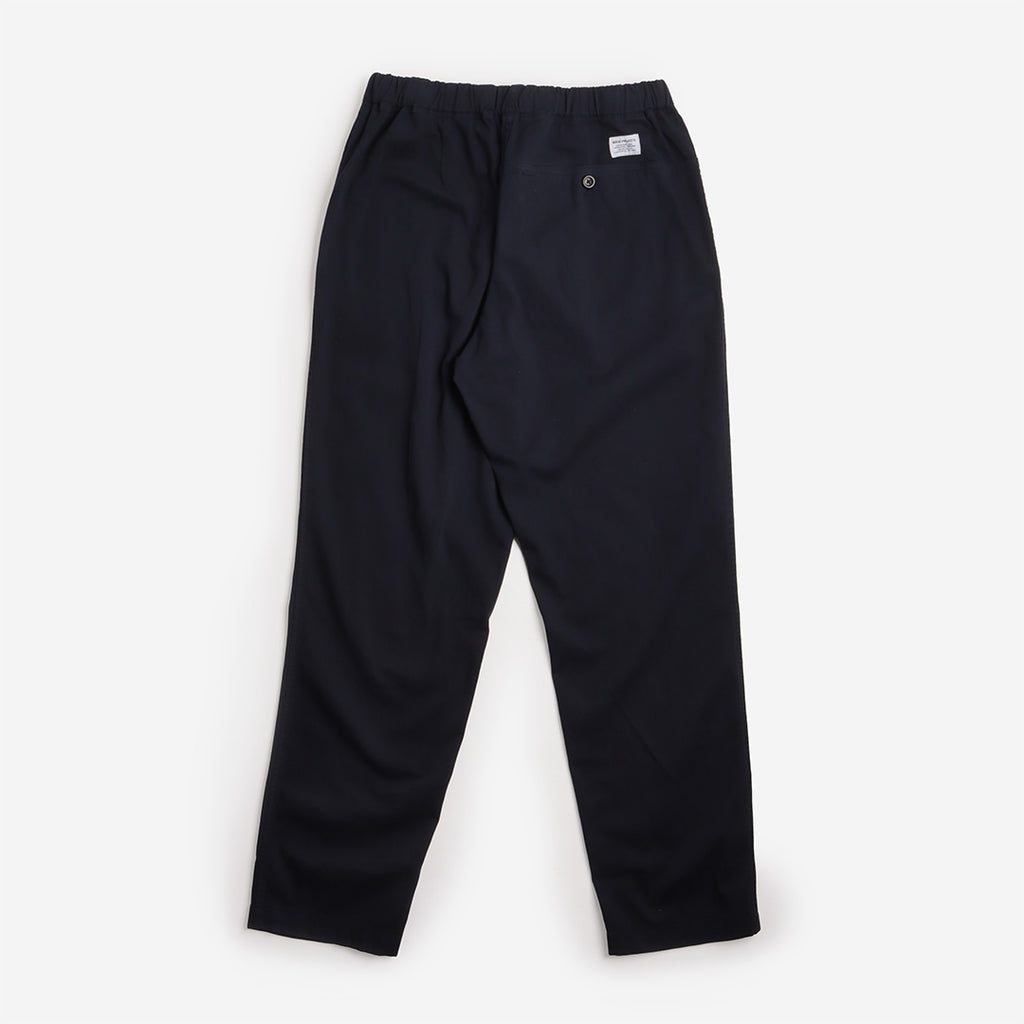 Norse Projects Trysil Regular Organic Stretch Twill Trousers, Dark Navy, Detail Shot 2