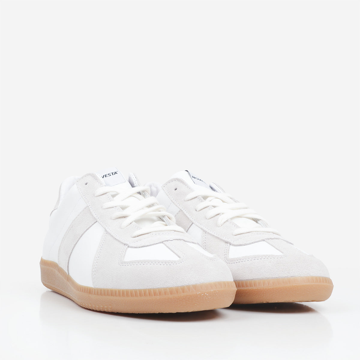 main Novesta Gat Shoes, White Transparent, Detail Shot 2