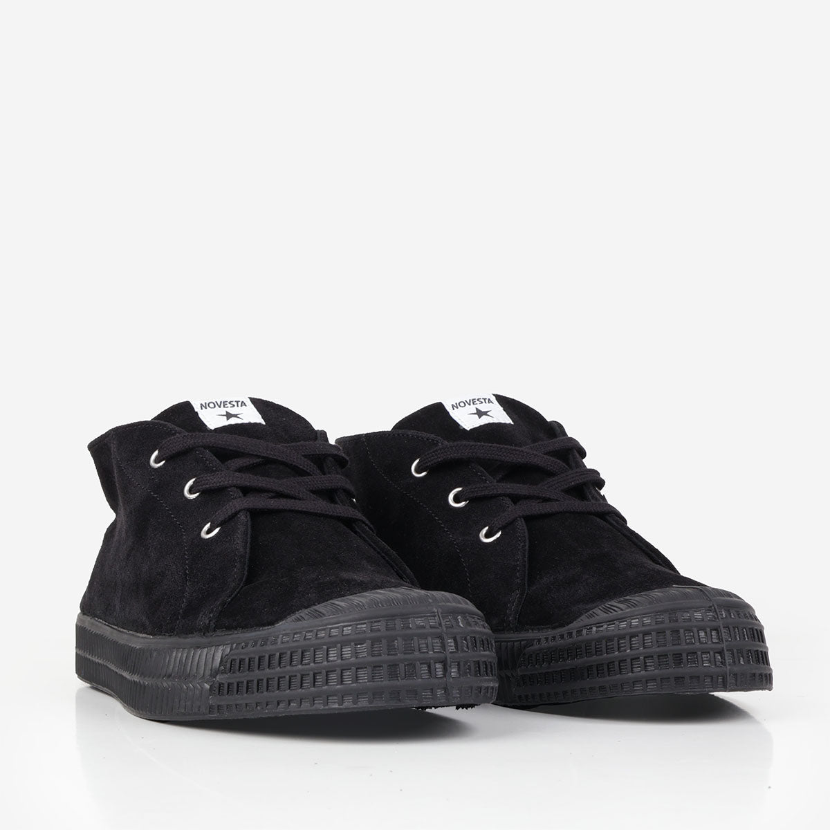 Novesta x Noel Gallagher Lone Star Shoes, Black, Detail Shot 2