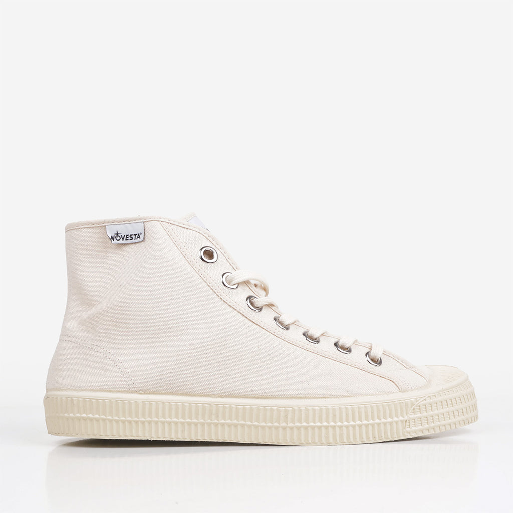Novesta Star Dribble Mono Shoes, Beige Ecru, Detail Shot 1