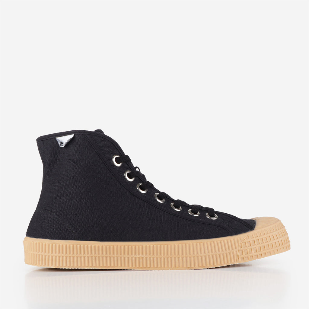 Novesta Star Dribble Shoes, Black Transparent, Detail Shot 1