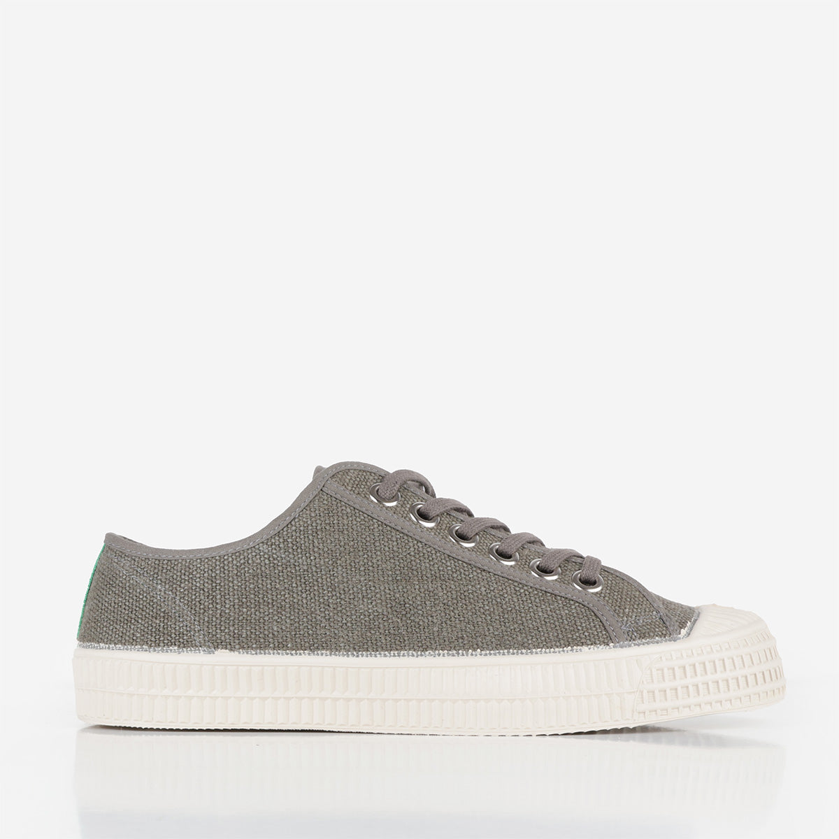 Novesta Star Master Hemp Shoes, Khaki, Detail Shot 1