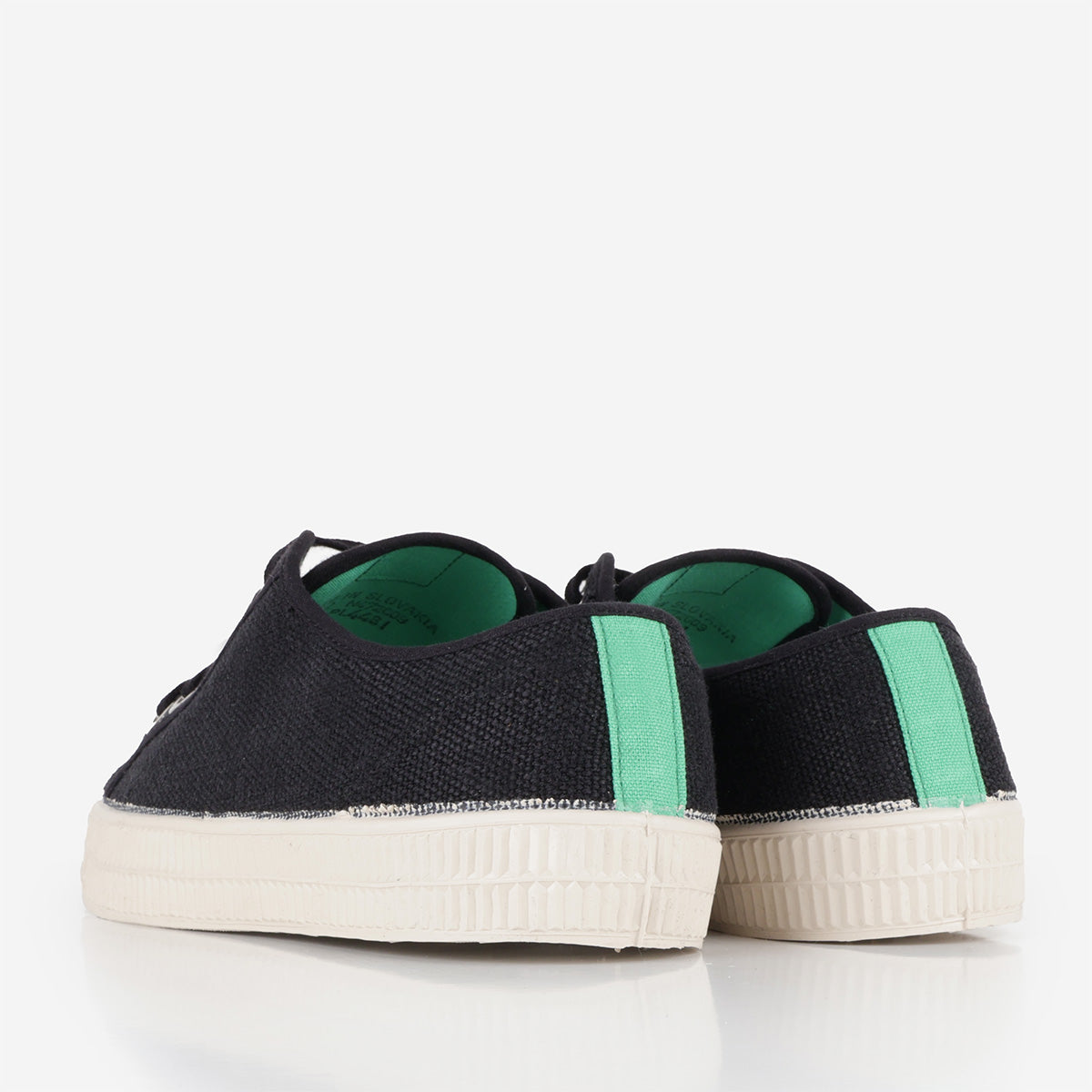 Novesta Star Master Hemp Shoes, Black, Detail Shot 3