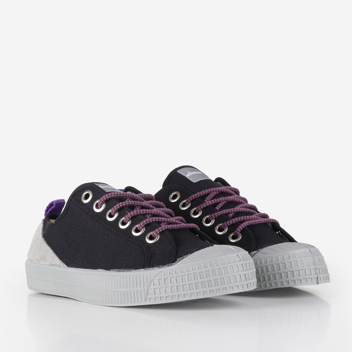 Novesta Star Master Hiker Shoes, Black, Grey, Grey, Detail Shot 2