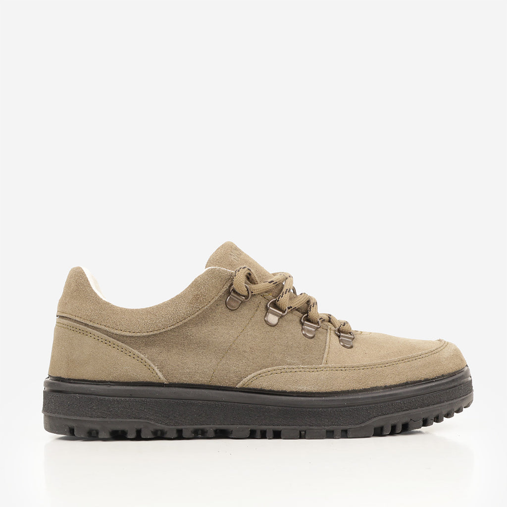 Novesta Trampky Shoes, All Suede Green, Detail Shot 1