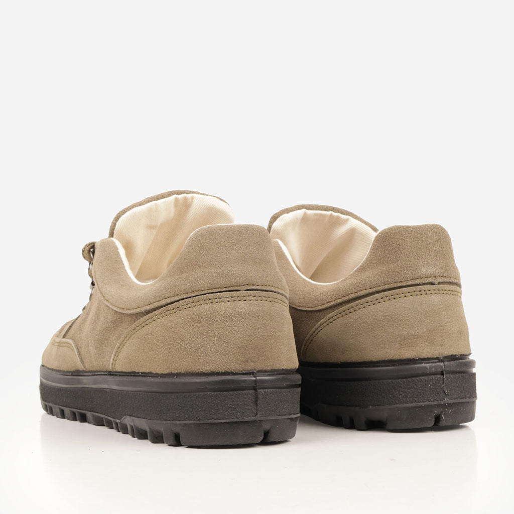 Novesta Trampky Shoes, All Suede Green, Detail Shot 3
