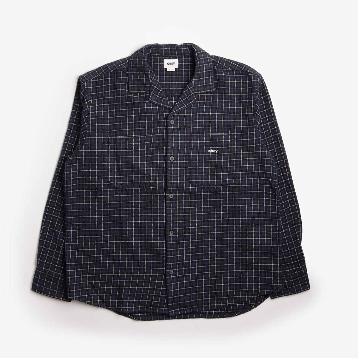 main OBEY Adams Woven Shirt