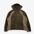 OBEY Alta Fleece Jacket, Rosin Multi, Detail Shot 1