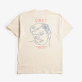 OBEY Bella Maximus T-Shirt, Cream, Detail Shot 1