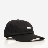 OBEY Bold Curve 6 Panel Cap